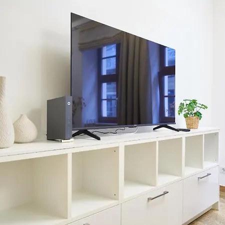 Apartamento Global Living - Design I Center I Balcony I Smart-tv I Kitchen I Dresden
