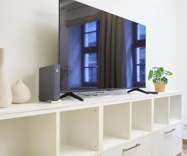 公寓 Global Living - Design I Center I Balcony I Smart-tv I Kitchen I 德累斯顿