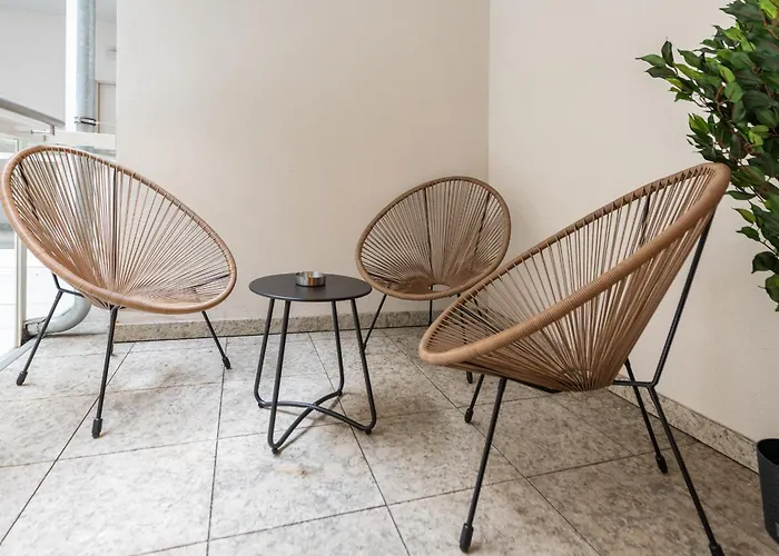 شقة Global Living - Design I Center I Balcony I Smart-tv I Kitchen I