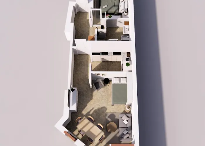 شقة Global Living - Design I Center I Balcony I Smart-tv I Kitchen I