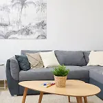 Global Living - Design I Center I Balcony I Smart-tv I Kitchen I