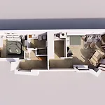 Global Living - Design I Center I Balcony I Smart-tv I Kitchen I Apartament